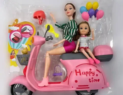 عروسک سندی با بچه