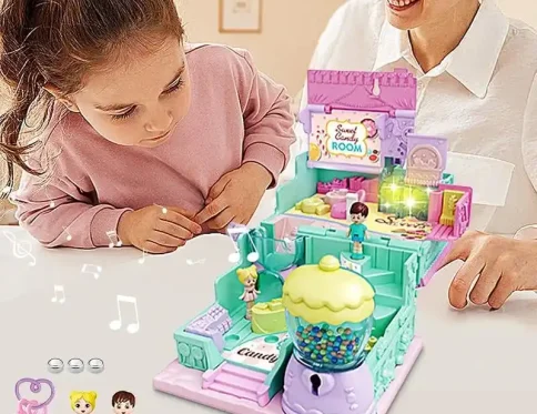 اسباب بازی ست خانه آبنبات و شیرینی