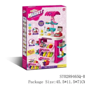 اسباب بازی ست فروشگاهی سوپر مارکت با سبد خرید