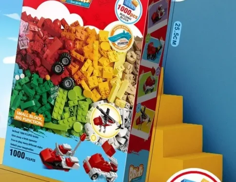 لگو کلاسیک ۱۰۰۰ تکه