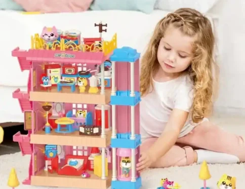 اسباب بازی ویلای چهار طبقه میو پارک