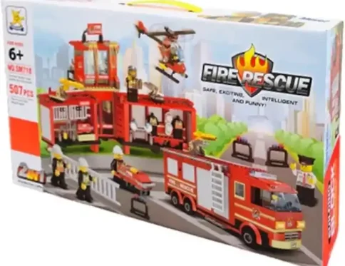 اسباب بازی لگو ایستگاه آتش نشانی