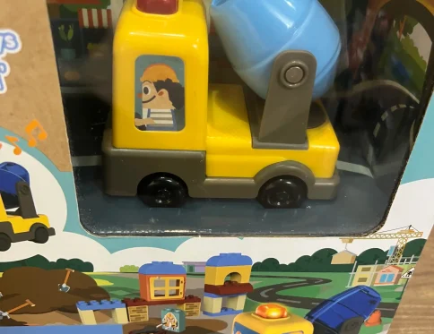 کامیون اسباب بازی میکسر باطری خور