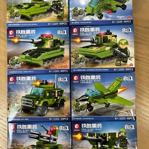 پکیج 8 عددی لگو جنگی