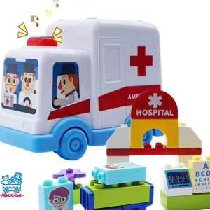 ماشین اسباب بازی آمبولانس باطری خور