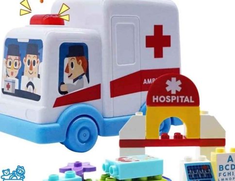 ماشین اسباب بازی آمبولانس باطری خور