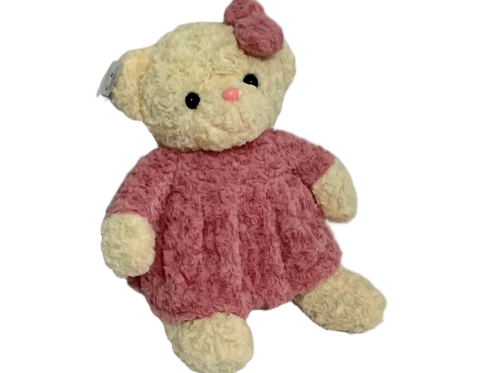 عروسک پولیشی خرس پاستلی