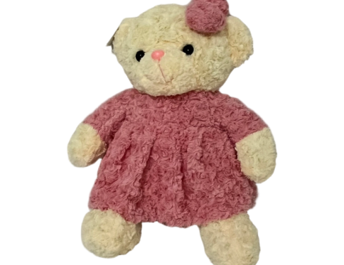 عروسک پولیشی خرس پاستلی