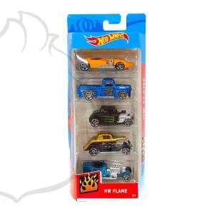 اسباب‌بازی ماشین فلزی ۵ عددی Hot Wheels