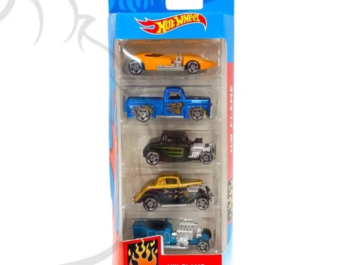 اسباب‌بازی ماشین فلزی ۵ عددی Hot Wheels